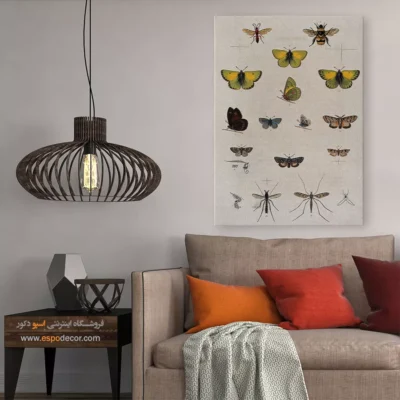 تابلو پروانه - اسپو دکور