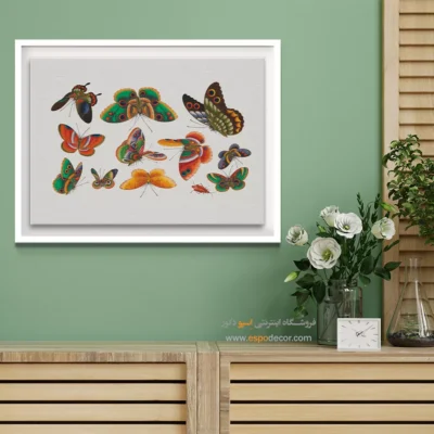 تابلو پروانه - اسپو دکور