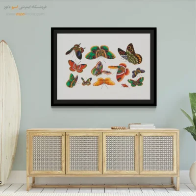 تابلو پروانه - اسپو دکور