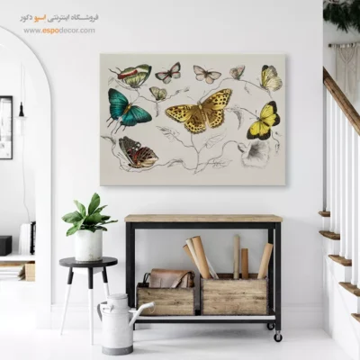 تابلو پروانه - اسپو دکور