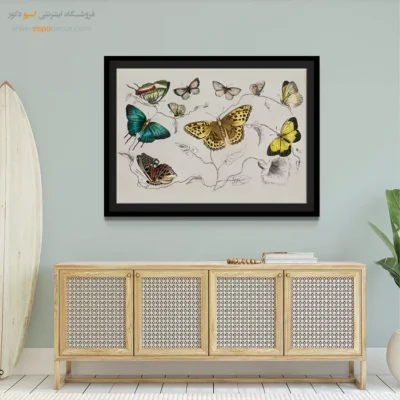 تابلو پروانه - اسپو دکور