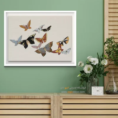 تابلو پروانه - اسپو دکور