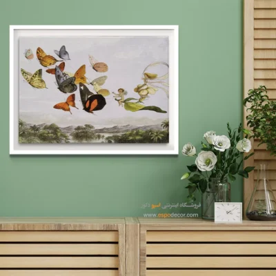 تابلو پروانه - اسپو دکور