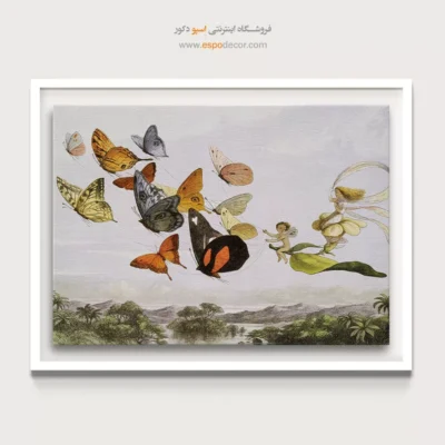 تابلو پروانه - اسپو دکور