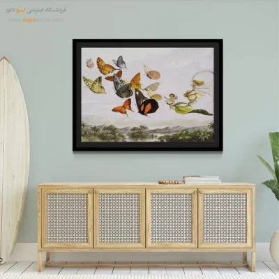 تابلو پروانه - اسپو دکور