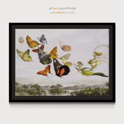 تابلو پروانه - اسپو دکور
