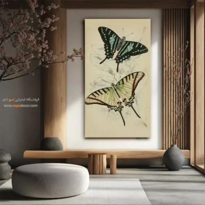 تابلو پروانه - اسپو دکور