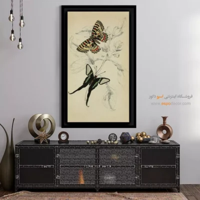 تابلو پروانه - اسپو دکور