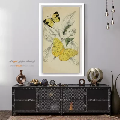 تابلو پروانه - اسپو دکور