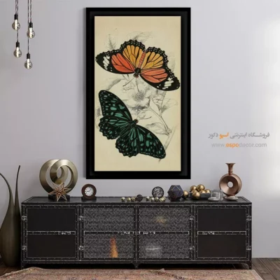 تابلو پروانه - اسپو دکور