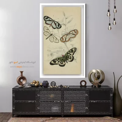 تابلو پروانه - اسپو دکور