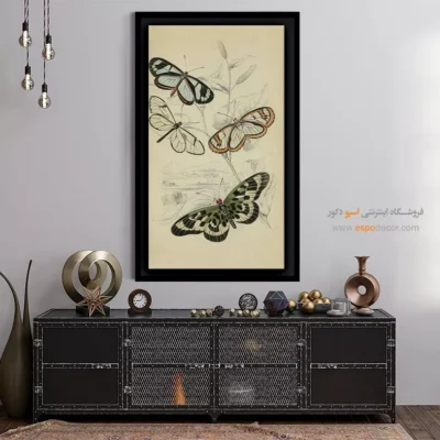 تابلو پروانه - اسپو دکور