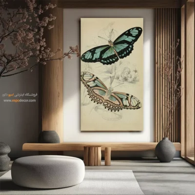 تابلو پروانه - اسپو دکور
