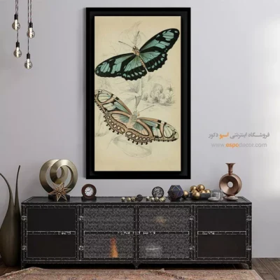 تابلو پروانه - اسپو دکور