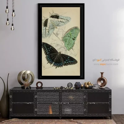 تابلو پروانه - اسپو دکور