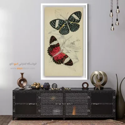 تابلو پروانه - اسپو دکور