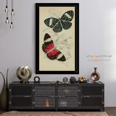 تابلو پروانه - اسپو دکور