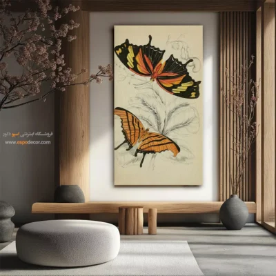 تابلو پروانه - اسپو دکور