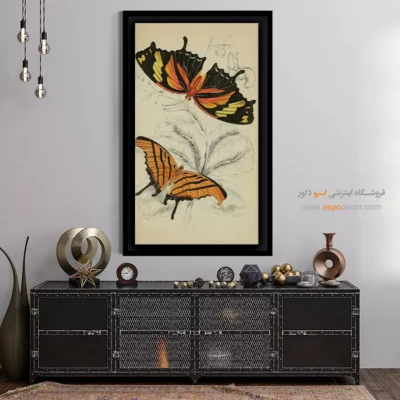 تابلو پروانه - اسپو دکور