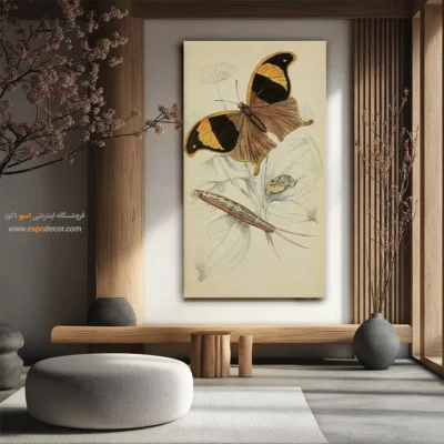 تابلو پروانه - اسپو دکور