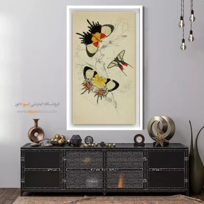 تابلو پروانه - اسپو دکور