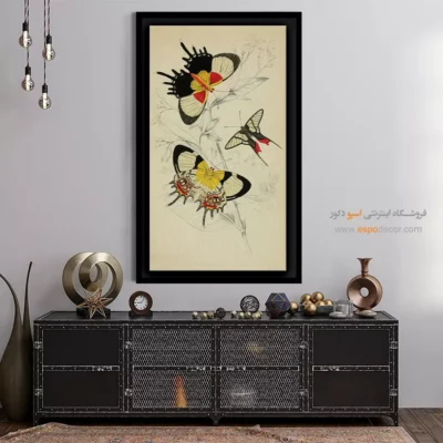 تابلو پروانه - اسپو دکور