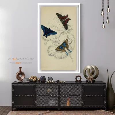 تابلو پروانه - اسپو دکور