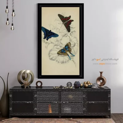 تابلو پروانه - اسپو دکور