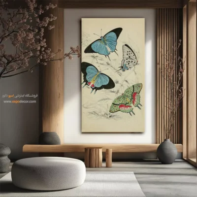 تابلو پروانه - اسپو دکور