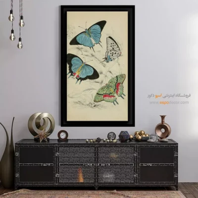تابلو پروانه - اسپو دکور