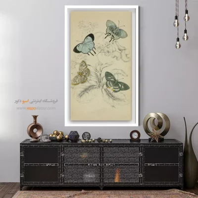 تابلو پروانه - اسپو دکور