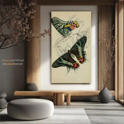 تابلو پروانه - اسپو دکور