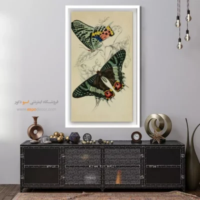 تابلو پروانه - اسپو دکور