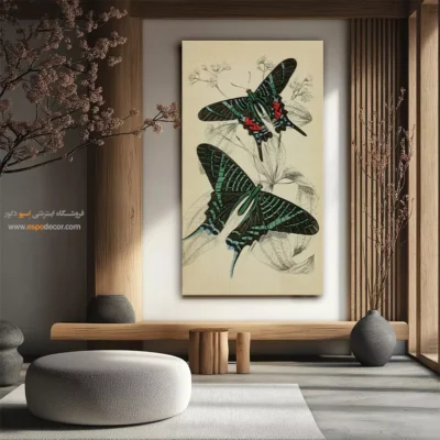 تابلو پروانه - اسپو دکور