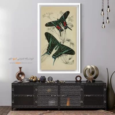 تابلو پروانه - اسپو دکور
