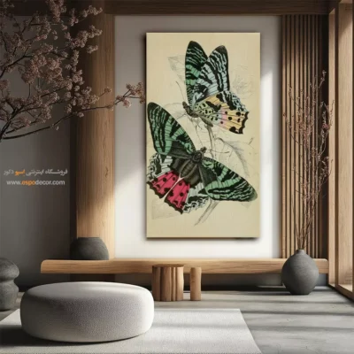 تابلو پروانه - اسپو دکور