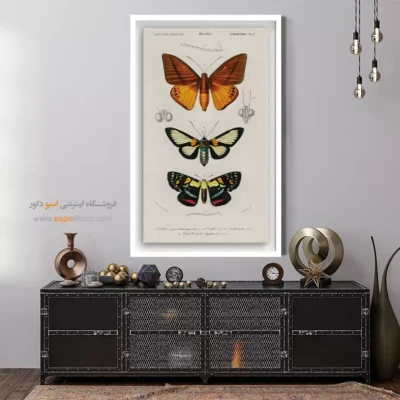 تابلو پروانه - اسپو دکور