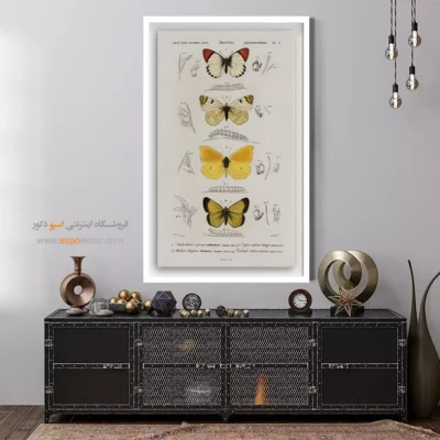 تابلو پروانه - اسپو دکور
