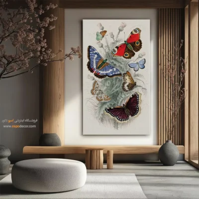 تابلو پروانه - اسپو دکور