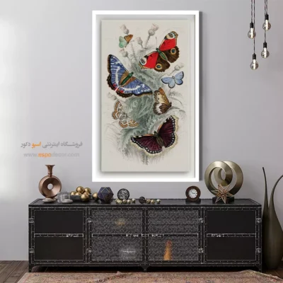 تابلو پروانه - اسپو دکور