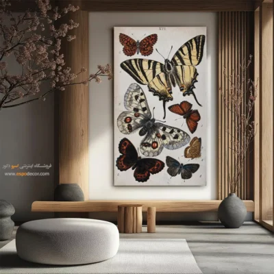 تابلو پروانه - اسپو دکور