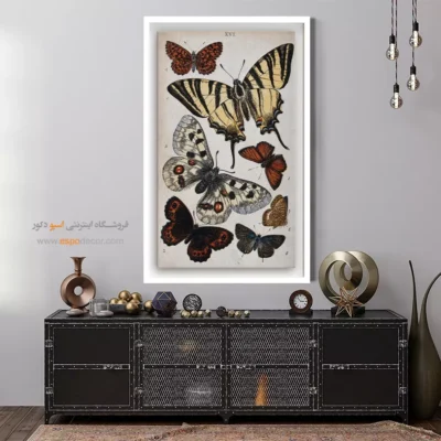 تابلو پروانه - اسپو دکور