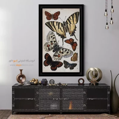 تابلو پروانه - اسپو دکور