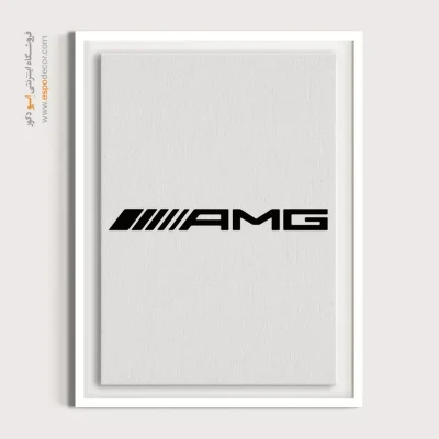 تابلو لوگو ماشین مرسدس آ ام جی