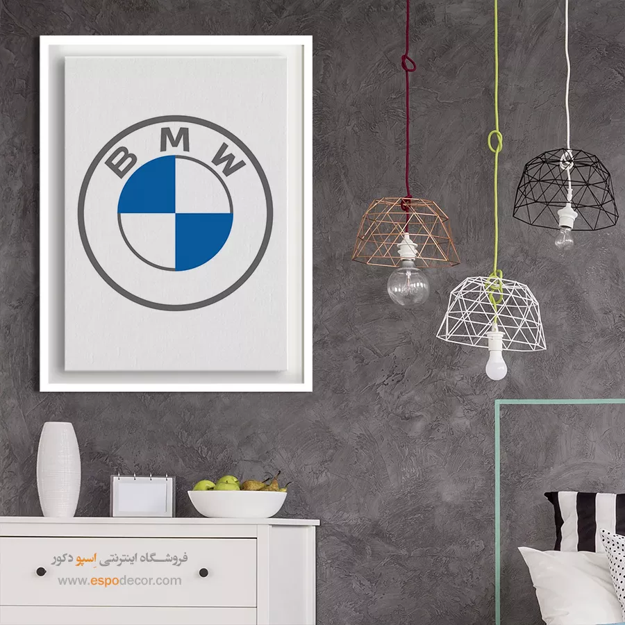 تابلو لوگو ماشین بی ام و