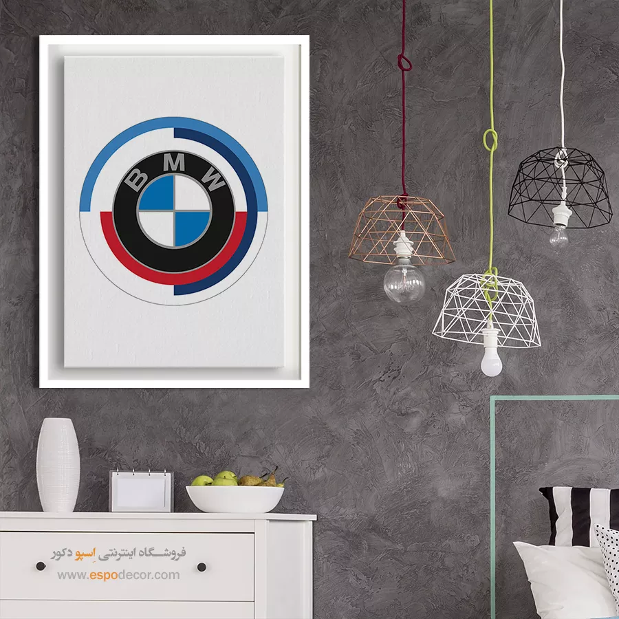 خرید تابلو لوگو bmw