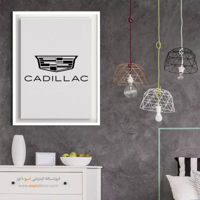 خرید تابلو لوگو کادیلاک