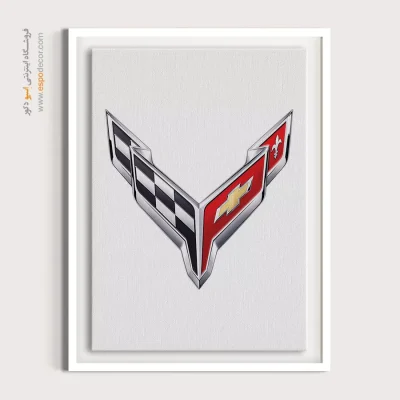 خرید تابلو برند ماشین کوروت