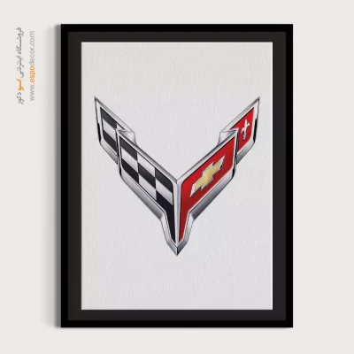 خرید تابلو برند ماشین کوروت