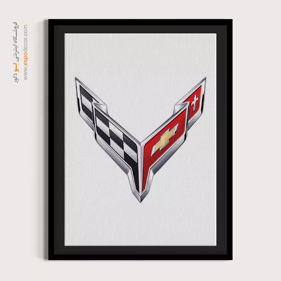 خرید تابلو برند ماشین کوروت